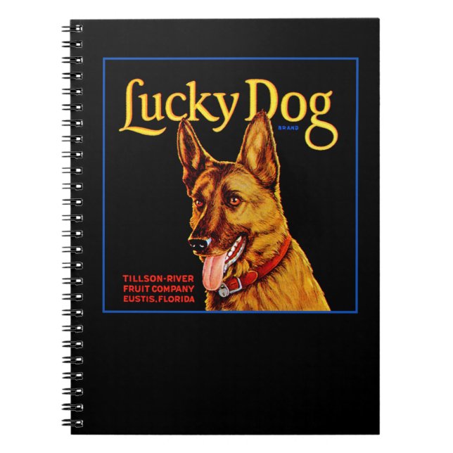 Lucky Dog Notebook (Front)