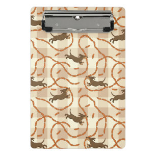 lucky dogs with sausages background mini clipboard