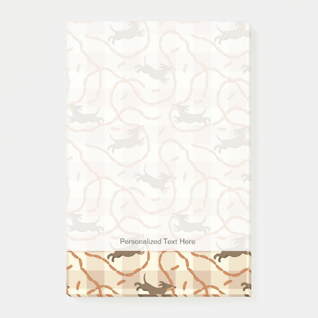 lucky dogs with sausages background post-it notes (Front)