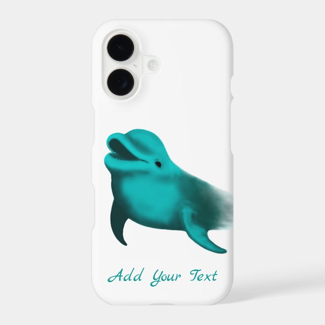 Lucky Dolphin - Add Your Text (Back)
