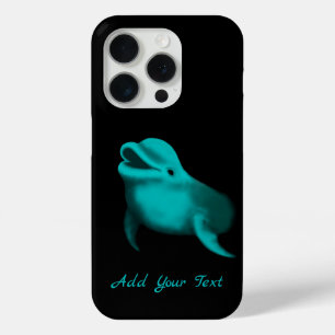 Lucky Dolphin - Add Your Text iPhone 15 Pro Case