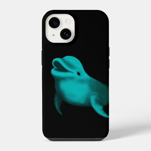 Lucky Dolphin iPhone Case (Back)