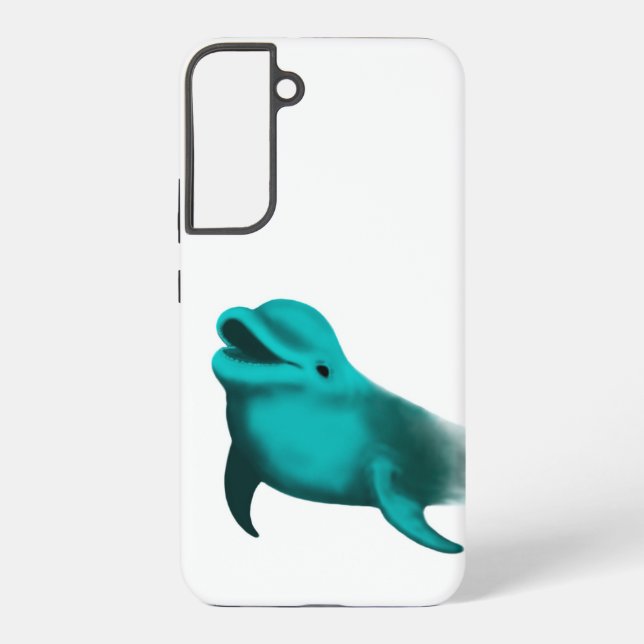 Lucky Dolphin Samsung Galaxy S22+ Case (Back)