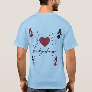 Lucky Draw Back Print T-Shirt