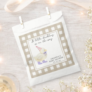 Lucky Duck baby shower Favour Bag