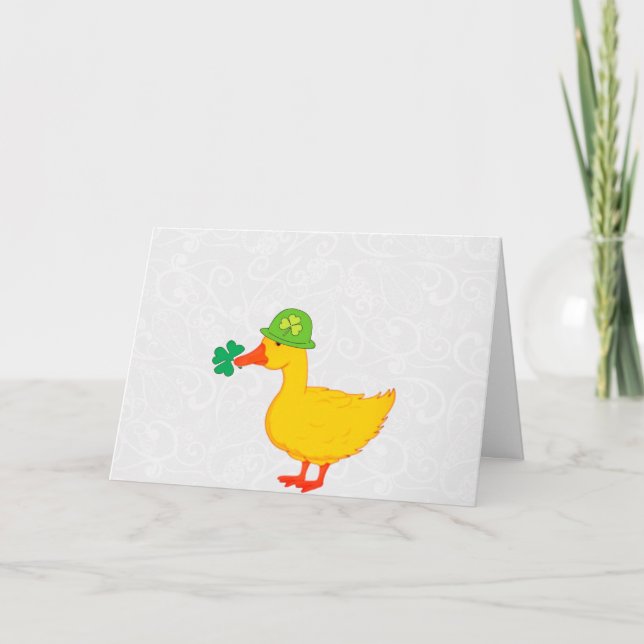 Lucky Duck Card (Front)