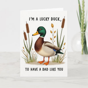 Lucky Duck Dads Day Card