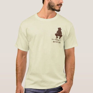 Lucky Duck Farm T-shirt logo on back