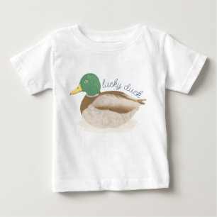 Lucky Duck Future Duck Hunter Baby Birthday Baby T-Shirt