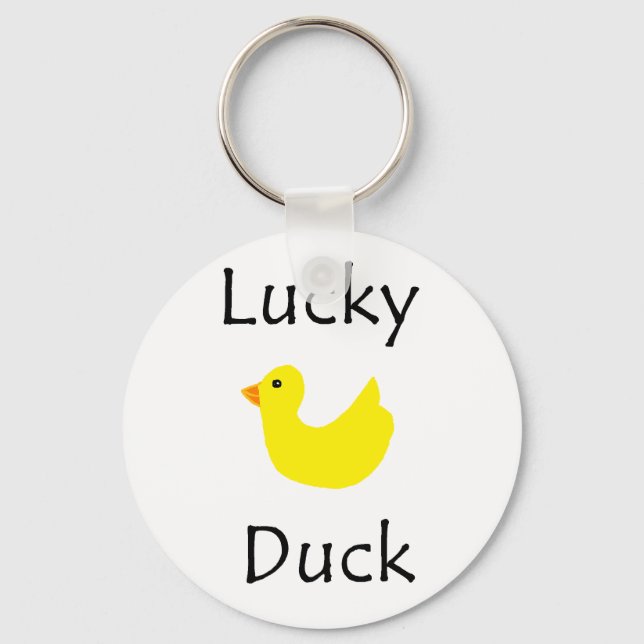 Lucky Duck Key Ring (Front)