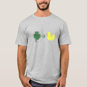 Lucky Duck Shamrock Duckie St. Patrick's Day T-Shirt