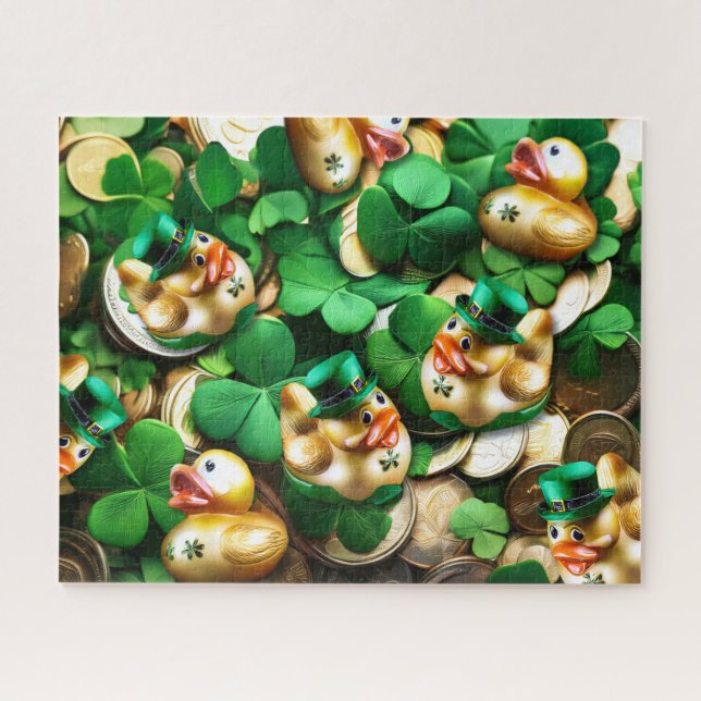 Lucky Duckies Jigsaw Puzzle (Horizontal)