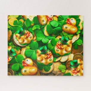 Lucky Duckies Jigsaw Puzzle