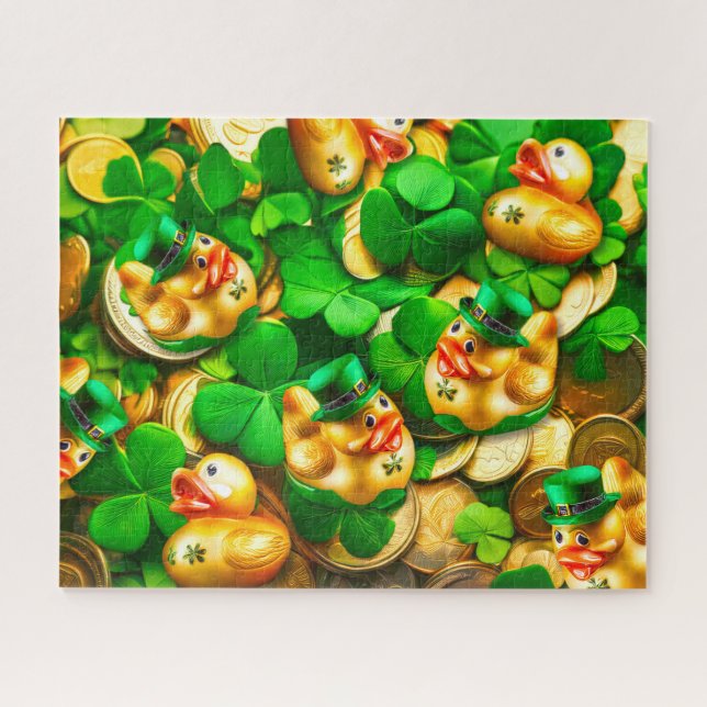 Lucky Duckies Jigsaw Puzzle (Horizontal)