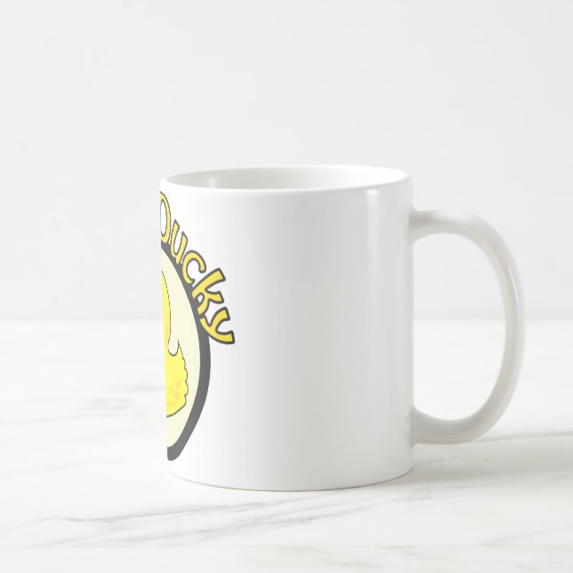 Lucky Ducky Coffee Mug (Right)