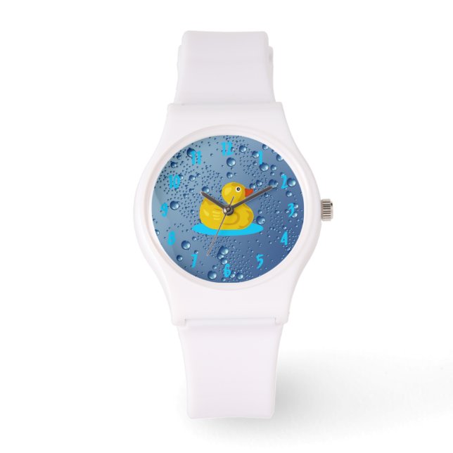 Lucky Ducky Rain Drops Watch (Front)