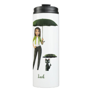 Lucky Duo Water Bottle – Fortune & Friendship Insp