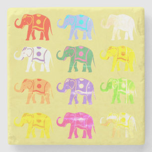 Lucky Elephant Stone Coaster