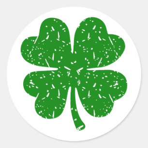 Lucky – Embrace the Luck of the Irish Classic Round Sticker