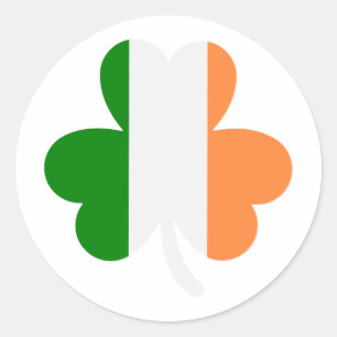 Lucky – Embrace the Luck of the Irish Classic Round Sticker