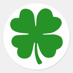 Lucky – Embrace the Luck of the Irish Classic Round Sticker