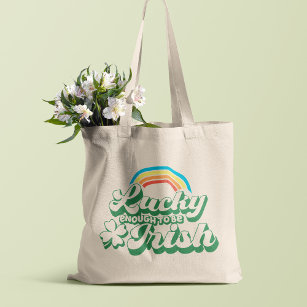 Lucky Enough to be Irish Tote Bag