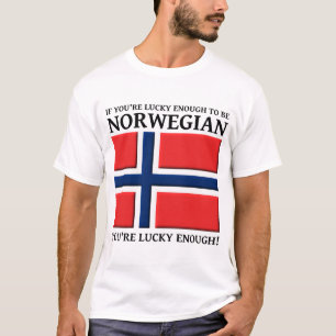 Lucky Enough To Be Norwegian Shirt