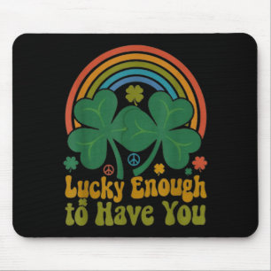 Lucky enough to have matching retro shamrocks mouse pad