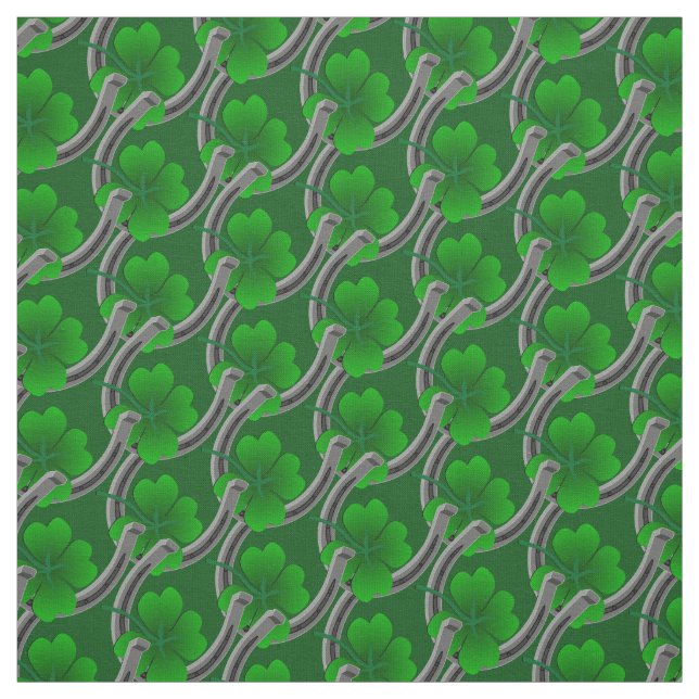 Lucky Fabric St Patrick's Fabric Cotton or Poly (Swatch)