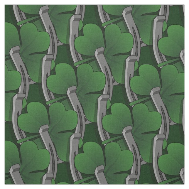 Lucky Fabric St Patrick's Fabric Cotton or Poly (Swatch)
