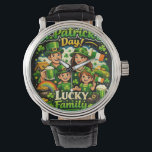 Lucky Family St. Patrick’s Day Collection 🍀 Watch<br><div class="desc">Celebrate St. Patrick’s Day with our fun and festive family matching collection. From parents to kids, these designs bring luck, smiles, and Irish spirit together. Perfect for family parties, parades, and holiday photos, each design features cheerful shamrocks, lucky themes, and playful styles made for the whole family to enjoy together....</div>