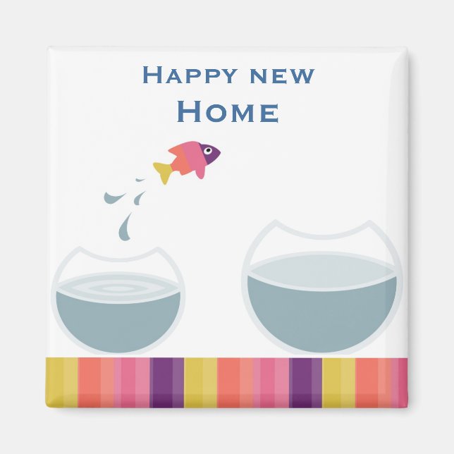 Lucky Fish Magnet (Front)