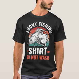 Lucky Fishing for Fish Hunter and Fisherman 7 T-Shirt
