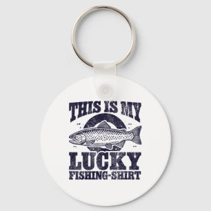 Lucky Fishing  Key Ring