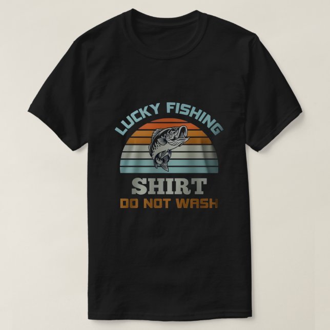 Lucky Fishing Shirt  (Design Front)