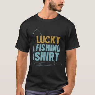 Lucky Fishing Shirt â€“ Funny Angler Goodâ€‘Luck T