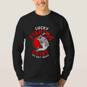 Lucky Fishing Shirt Dad Granddad Fishing Lover
