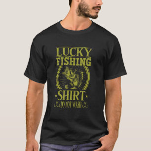 Lucky Fishing Shirt Do Not Wash Vintage Fishing Lo