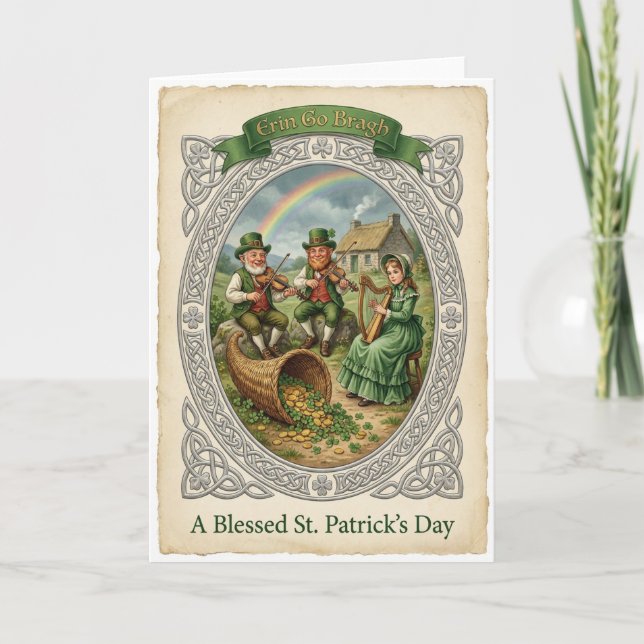 Lucky Folklore Scene Card (Front)