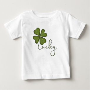 Lucky Four Leaf Clover Baby T-Shirt