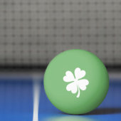 Lucky four leaf clover green ping pong ball (Net)