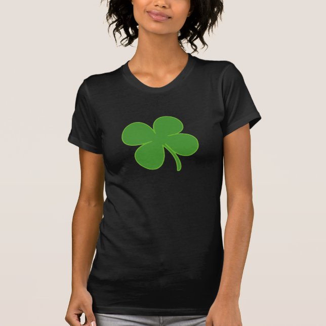 Lucky Four-Leaf Clover T-shirt (Front)