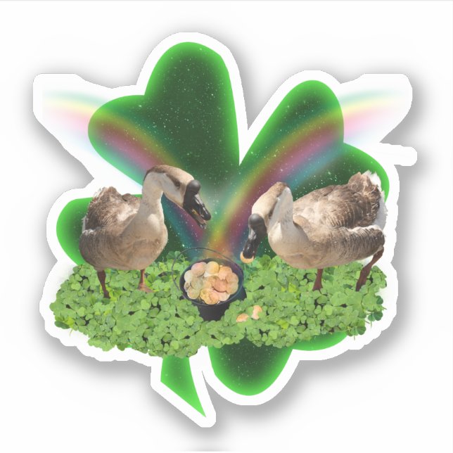 Lucky Geese St. Patrick's Day (Front)