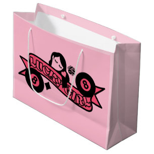 Lucky Girl 8 Ball Fortune Large Gift Bag