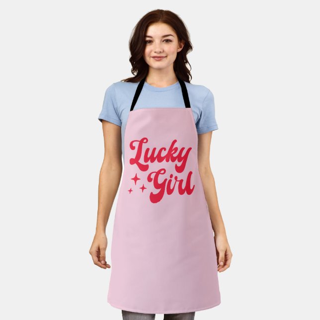 Lucky Girl Apron (Worn)