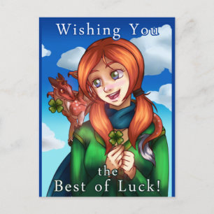 Lucky Girl Card