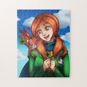 Lucky Girl  Jigsaw Puzzle