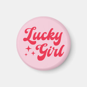 Lucky Girl Magnet