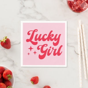 Lucky Girl Napkin