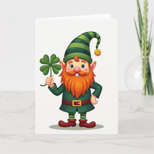 Lucky Gnome Celebration Card